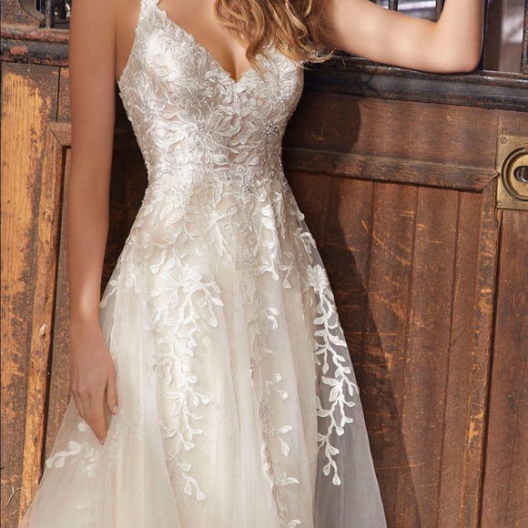 River Wedding Dress by Morilee - Picture 3 of 12